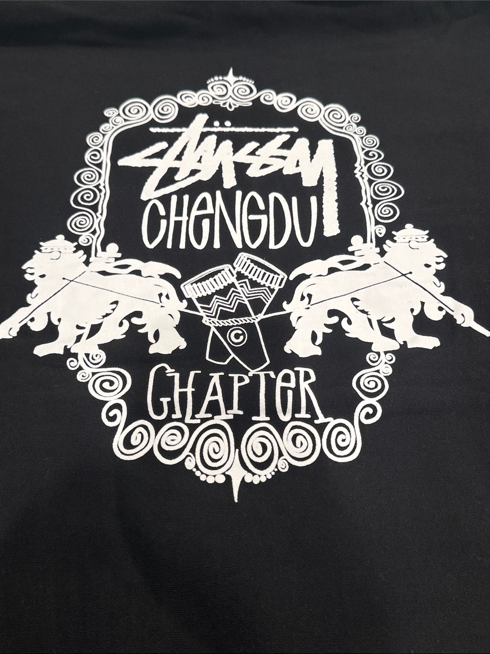 Stussy Chengdu Chapter Hoodie Limited Edition NWT